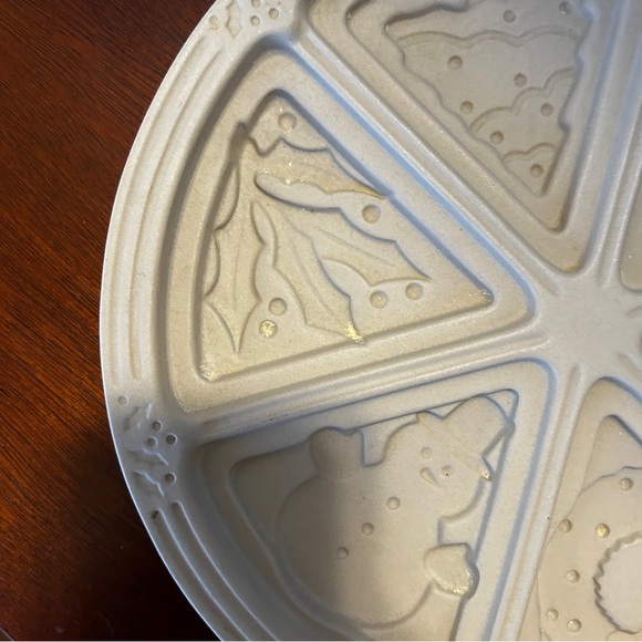 Holiday Christmas Superstone Shortbread Mold 2006 - Picture 6 of 15